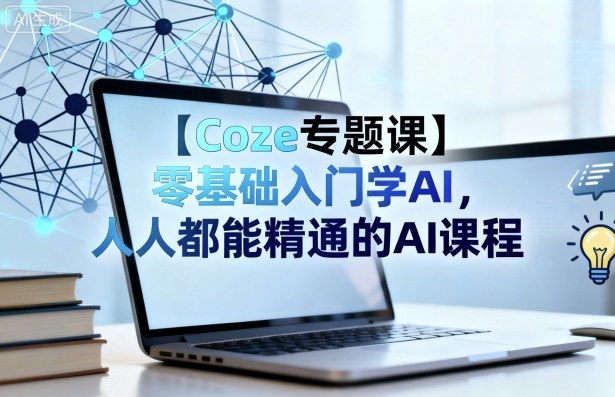 【Coze专题课】零基础入门学AI，人人都能精通的AI课程-聊项目