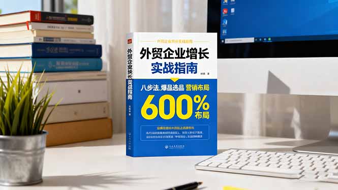 外贸企业增长实战指南，八步法、爆品选品、营销布局，业绩增长300%-聊项目