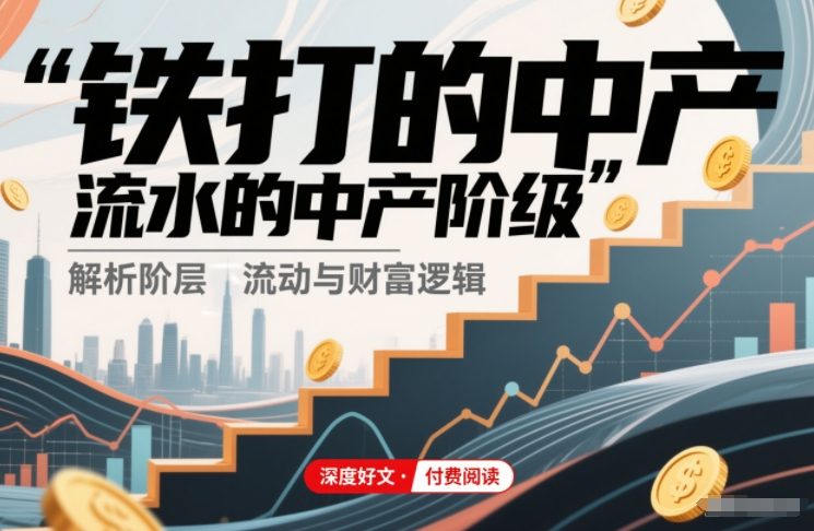 付费文章：铁打的中产，流水的中产阶级-聊项目