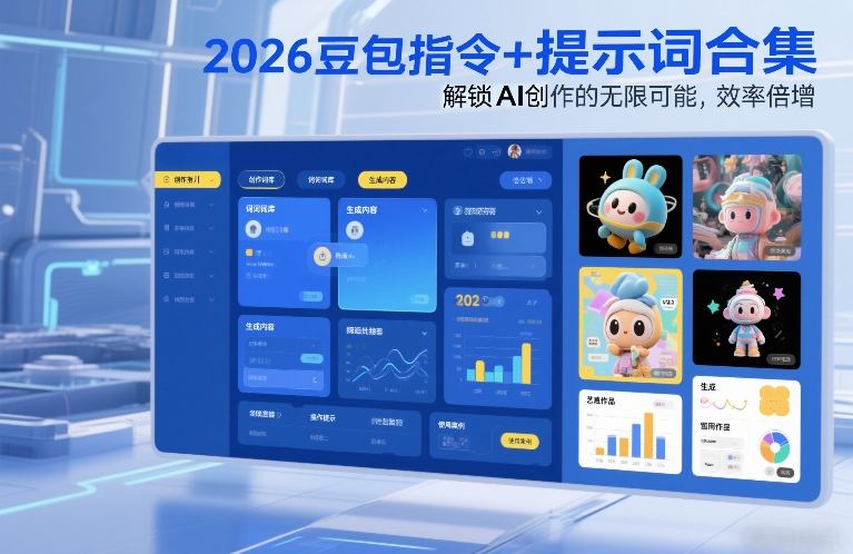 2026豆包指令+提示词合集，解锁AI创作的无限可能，效率倍增-聊项目