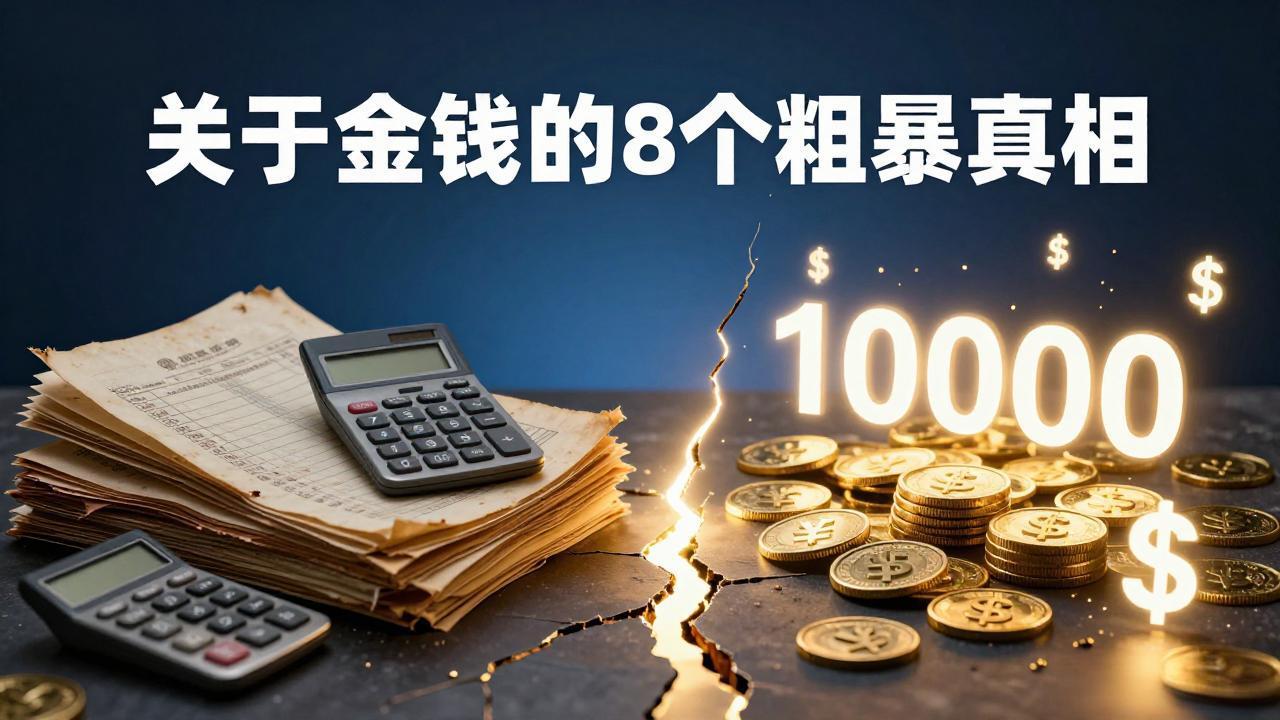 付费文章：关于金钱的 8 个粗暴真相，彻底重塑你的赚钱思维与财富认知-聊项目