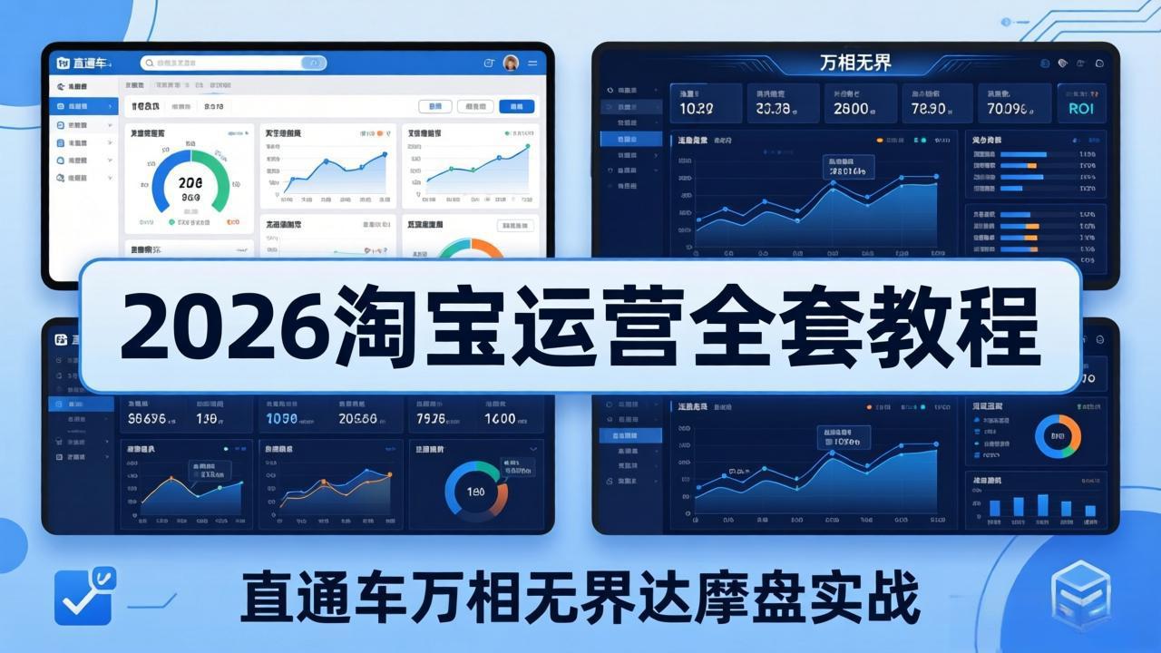 2026淘宝运营全套教程(更新5月3日-聊项目