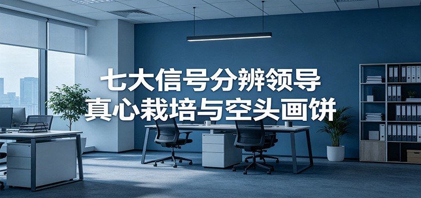 付费文章《七大信号分辨领导真心栽培与空头画饼》读懂管理背后人性逻辑-聊项目