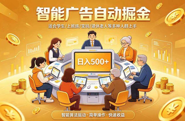 2026年最好做的项目：自动掘金项目，小白轻易上手，单日轻松收入500+【揭秘】-聊项目