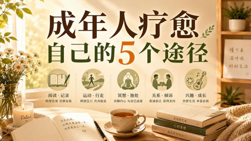 付费文章：成年人疗愈自己的5个途径-聊项目