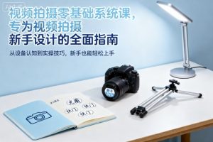 视频拍摄零基础系统课,专为视频拍摄新手设计的全面指南-聊项目