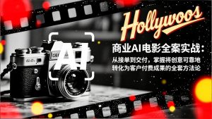 商业AI电影全案实战:从接单到交付,掌握将创意可靠地转化为客户付费成果的全套方法论-聊项目