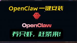 openclaw安装教程和资料，10分钟搞定，一切，让你轻松拥有龙虾-聊项目