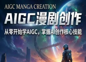AIGC精品漫剧创作全流程解析，S级漫剧教学，从零开始学AIGC漫剧创作-聊项目