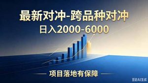 跨品种对冲震撼首发!日收益2000-6000+,项目绿色长久,安全稳健,合规靠谱,可批量放大-聊项目