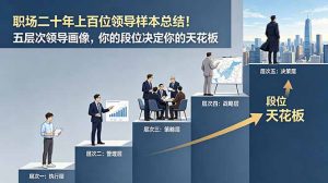 付费文章：职场二十年上百位领导样本总结！五层次领导画像，你的段位决定你的天花板-聊项目