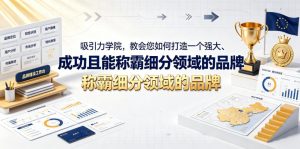 吸引力学院,教会您如何打造一个强大、成功且能称霸细分领域的品牌!【原创双语字幕】-聊项目