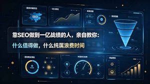 靠SEO做到一亿战绩的人,亲自教你:什么值得做,什么纯属浪费时间【原创双语字幕】-聊项目