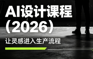 李老师·AI Midjourney设计课程(2026)-聊项目