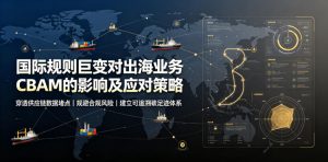 国际规则巨变对出海业务CBAM的影响及应对策略,帮助企业穿透供应链数据堵点,规避合规风险-聊项目