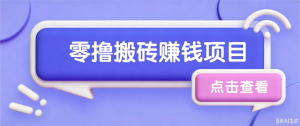 夕夕搬砖项目,零门槛看完就能上手,只需一部手机轻松日收30+-聊项目