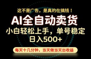 这不是广告,是真的在搞钱!当天做,当天变现,单号日入稳定500+,长期稳定可做!【揭秘】-聊项目