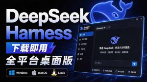 Github上近20万 Stars ，Harness 现在可以双击运行使用了， Harness 全平台桌面版 DSH Desktop-聊项目