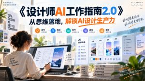 《设计师AI工作指南2.0》从思维落地-无水印，解锁AI设计生产力-聊项目