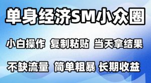 2026最新小众情感赛道，手机操作，十分钟见收益，小白也能当天上手，全程复制粘贴模板即可，单日1k＋可批量放大【揭秘】-聊项目
